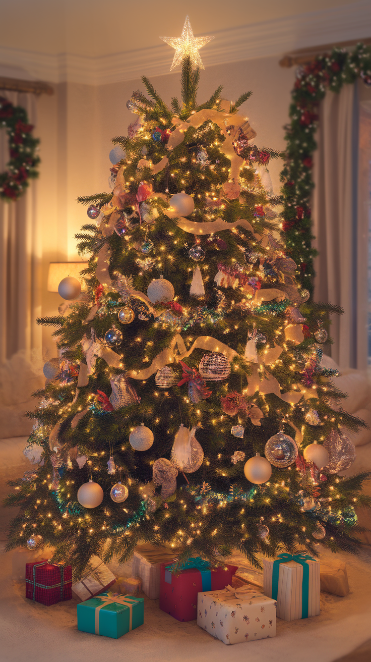 “Elegant Christmas Tree Décor Ideas for a Festive Home”