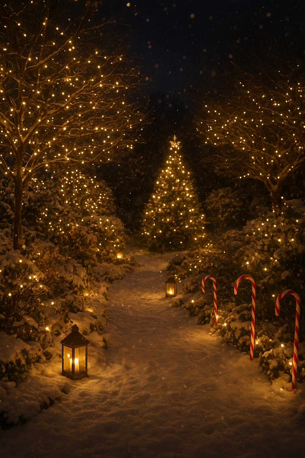 Transform Your Garden Into a Magical Christmas Wonderland