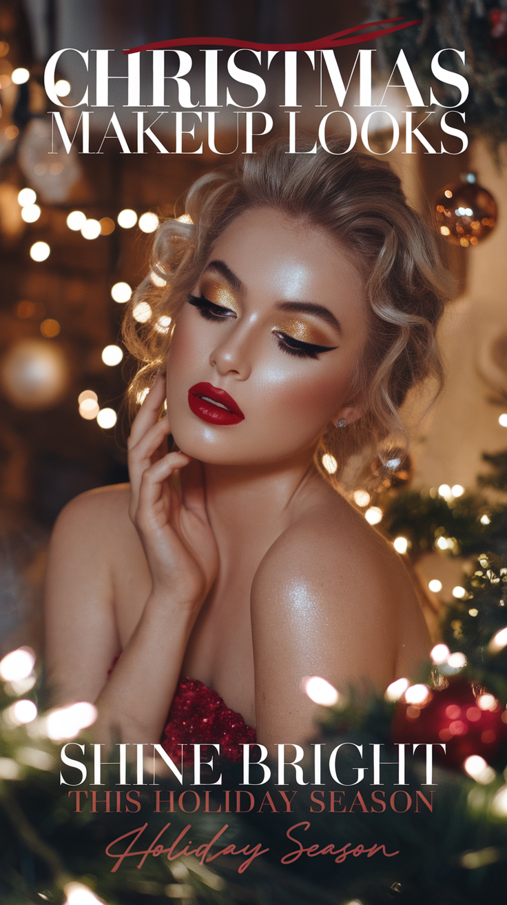🎅 Christmas Makeup Looks That’ll Make You Shine This Holiday Season